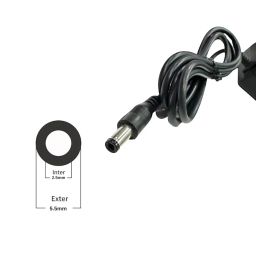 24 Volt 1.5 Amp Power Adapter, Power Supply, SMPS (Input 220V-50Hz Output 24 Volt 1.5 Amp) Black. image 5