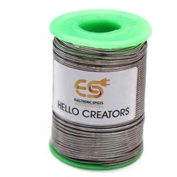 Electronic Spices COMBO OF 250G BIG Tin Lead Rosin Core Soldering wire + 50G Soldering Paste (Flux) image 1