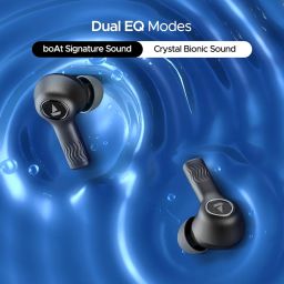 boAt Nirvana Ion ANC, Active Noise Cancellation(~32dB), 120Hrs Battery, App Support, Crystal Bionic Sound, 4Mics ENx, v5.3 Bluetooth TWS in Ear Earbuds Wireless Earphones with mic (Crystal Black) image 4