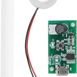 GoBagee® Ultrasonic Mist Maker Humidifier, 5V Atomization Disc 108KHz Mist Atomizer DIY Humidifier with PCB, DIY Mist Atomizer Micro USB Board Ultrasonic Atomization Module for Home image 4