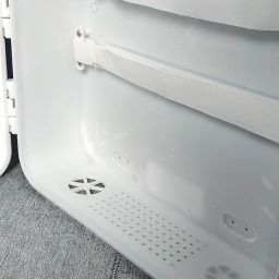 PVC CCTV DVR/NVR/POE Switch and SMPS Rack with Power Socket and Cable Ideal for 4 and 8 Channel DVR and NVR Setup image 3