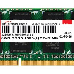 Simmtronics 8GB DDR3L Laptop RAM 1600 MHz (PC 12800) with 3 Year Warranty image 1
