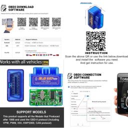 CareFlection Android Torque ELM 327 2.1v OBD2 Bluetooth Wireless Auto protocols Smart Code Readers scanner Vehicle diagnostic tool for all cars and Bikes with Warranty support Works for iOS, Android, Windows image 5