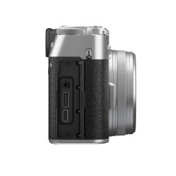 Fujifilm X100VI 40.2 MP Mirrorless Camera with Fixed 23mmF2 Lens (APS-C X-Trans CMOS 5 Sensor, X-Processor 5, Hybrid Viewfinder, LCD Tilt Touchscreen, Face Detection AF, 20 Film Simulations - Silver image 3