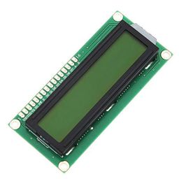 ARDUINO Compatible 16x2 LCD Display |16x2 LCD Display Module | 2 line Display Yellow Back Light image 1