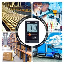 Testo 174 H data logger(-20°C to 70°C), data logger temperature humidity, temperature data logger with recording, multi use data logger, re usable recorder, ABS Plastic data logger image 5