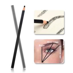 MAYCREATE® Microblading Eyebrow Pen Needle Microblading Eyebrow Pen Kit with Finger Gloves, Black Tattoo Ink for Practicing, Eyebrow Practise Skin Tool for New Beginners image 3
