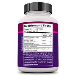 Zenith Nutrition Resveratrol,Grapeseed Ext & Redwine Extract - 120 Capsules (60 Capsules X 2 Bottles) | Lab tested image 2