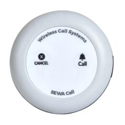 SEWACall Wireless Calling System, Waiter Call Bell, Wireless Call Bell Systems, 100% Plug&Play, 5 Buttons and 1 Display image 2