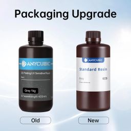 ANYCUBIC 3D Printer Resin, 405nm High Precision Fast Curing Photopolymer Resin for LCD 3D Printing 1kg Light Beige image 5