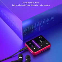 MP3 Player with Bluetooth 5.0, 32GB Portable Full Touchscreen Music Player with Speaker, FM Radio, Recording, e-Book, Support up to 128GB image 4