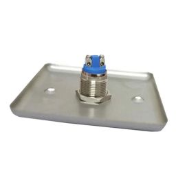 Bectro Anit-Rust Strong Metal Door Exit Push Button Switch Plate for Home Office Access Control System image 2
