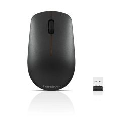 Lenovo 400 Wireless Mouse, 1200DPI Optical Sensor, 2.4GHz Wireless Nano USB, 3-Button (Left,Right,Scroll) Upto 8M Left/Right & 100K Scroll clicks & 1yr Battery, Ambidextrous, Ergonomic GY50R91293 image 3