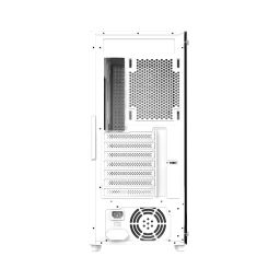 Circle Eliminator X5 White TYPEC 2.0 Mid- Tower Computer Case | Gaming Cabinet - White | Support ATX, M-ATX, ITX | Pre- Installed 3 x 140mm Front and 1 x 120mm Rear ARGB Fans image 4