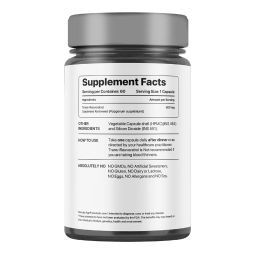 Decode Age Trans Resveratrol Supplement, Powerful Antioxidant for Anti-Ageing, Anti-Inflammatory, Metabolism & Heart Health, 500mg, 60 Veg Capsules image 2