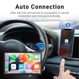OTTOCAST CarPlay Wireless Adapter, U2-AIR Dongle for Factory Wired CarPlay Cars (Model Year: 2016 to 2024), Dongle for Apple Car Play Convert Wired to Wireless, Support Online Update Plug & Play image 3