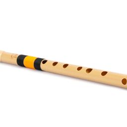Radhe Flutes PVC Fiber F Sharp Bansuri Middle Octave Right Handed image 2