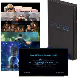 Mviioe PS2 FMCB Free McBoot Card v1.966 Meory Card 64 MB for PS2 - Plug and Play PS2 Memory Card -Runs Games in USB Disk or Hard Disk image 3