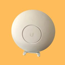 SplashNColor Universal Vertical Stand Holder Mount for Ubiquiti UniFi 6 LR Access Point and AC HD - Secure, Easy Fit Backplate Design, Durable Composite Material image 5