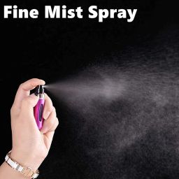 Travel Mini Refillable Atomizer Container, Portable Perfume Spray Bottle, Scent Pump Case, Empty Fragrance Spray for Traveling and Outgoing (5 Ml) - Multicolour image 4
