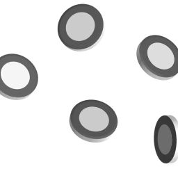 6 MM Magnetic Markers for 3D Scanning | Reusable & durable markers for 3D scanning (100) image 2