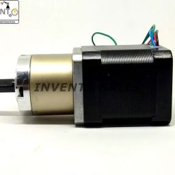 INVENTO Nema 17 70 Kg-cm Bipolar Stepper Motor with Planetary Gearbox 19:1 High Torque CNC Robotics DIY Projects 3D Printer image 1