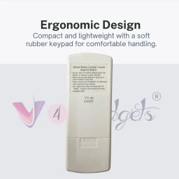 V4® GZ-50GB-E1 Compatible Air Conditioner remotes for Original Voltas AC Remote Control Suitable for 1 1.5 2 ton Split or Window ac - Match Exactly with Old Model 88 Remote for Better Performance image 1