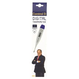 Control D Plastic Phx-01 Digital Thermometer With One Touch Operation For Child And Adult Oral Or Underarm Use |Made In India|1 Year Warranty image 1