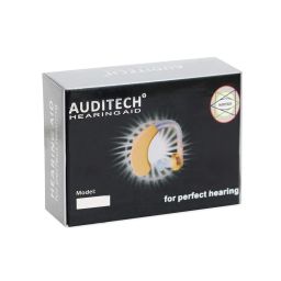 auditech AUDITECH® - With 6 Months Replacement Warranty ' Comfort' Sound Enhancement Amplifier For Upto 50% Hearing Loss,Behind The Ear Hearing Aid Fits Both Ear [ Left or Right ] (For 1 Ear) (Beige) 1 Pc. image 2