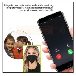 FREDI HD PLUS Mini GSM Box Device Wireless Talking Outdoor Box Built-in mic Invisible Mini Earpiece Two Way Communication (4) image 2