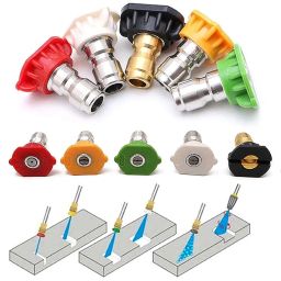 STARO Metal Starq Multidegree 5 Pcs Nozzle Set For Quick Release Adapter 1/4 Inch image 3
