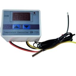 SP Electron Pack of 1 Pcs W-3001 220 Volts AC Input Voltage Temperature Controller W-3001 Incubator Thermostat Control Probe, Incubator Temperature Controller. image 2
