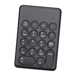 The Style Sutra Portable 18 Keys 2.4G Wireless Numeric Keypad Number Numpad for PC Black image 4
