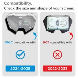 Spartan Shield Screen Protector For SIMPLE 2024-2025 || ONE - OneS - Dot ONE || 5-inch Instrument Cluster Guard | Anti Fingerprint || SimpleOne Digital Display Cluster Accessory [Not Tempered Glass] image 1