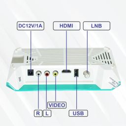 LRIPL LR26W HD Set Top Box Free Dish Setup Box FTA MPEG4 Technology Without YouTube & wi-fi Function(Required Dish Antena for Watch Free Channel) image 1