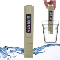Digital TDS Meter Water Tester, PPM Water Quality Tester Measuring Range 0-9999ppm, Ideal for Drinking Water, Swimming Pool, Aquariums, Hydroponics (Grey)(Pack of 2) image 1
