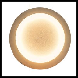 Wooden LED Light Base for DIY Moon Lamp & Creative Art Projects – Plug & Play Light Board with MDF Stand – Ideal for Painting, Resin Art, Dot Mandala, and Gifting – Available in 8", 12", 14", & 16" image 2