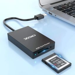 Artek Upgraded Version XQD Memory Card Reader for Sony G/M Series USB Mark XQD Card, Lexar 2933x/1400x USB Mark XQD Card for Windows/Mac OS. USB 3.0 image 1