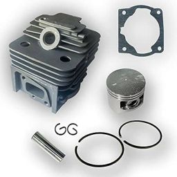 SADAIV NIPUN Powered By52cc Engine Parts 52cc Cylender kit piston assay (2 Strock) Brush cutter repair 2 Strock 4D-5MM Earth Augur Engine Cylender Block Piston Set image 1