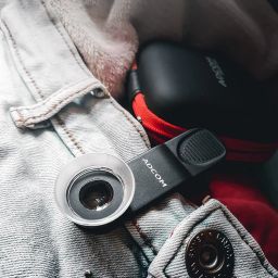 Adcom AD-12x/24x Macro Mobile Phone Camera Lens with Lens Hood - Compatible with All iPhone & Android Smartphones (Black) image 5