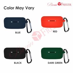 Brain Freezer Silicon Case Cover Compatible with Boat 121 v2 Airdopes TWS | Shockproof, Washable | No Bluetooth (Only Cover) (Black) image 5