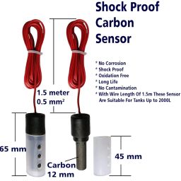6 Unit Water Level Carbon Sensors with 1.5m Wire for Water Level Controllers and Indicator image 2