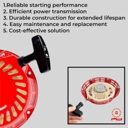 SADAIV NIPUN Pull Start Starter Recoil with Cup – Compatible with GX160 GX200 5.5HP & 6.5HP Generators – Durable Replacement for Smooth Engine Ignition image 3