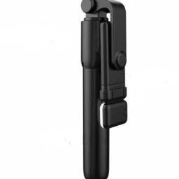 Selfie Stick,Extendable Selfie Stick with Wireless Remote&Tripod Stand,Portable,Lightweight,Compatible with All Smartphone&Mobile (Black Color) Pack of 1 image 1