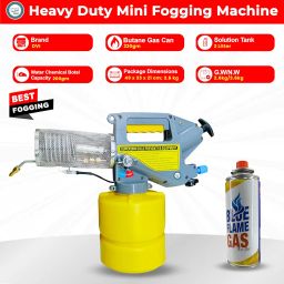 DVI High Power Mini Fooging Machine | Portable Disinfection Machine | Ideal Use For Mosquitos,Pest Control In Office, High Rise Building & Agriculture | With Free Butane Fuel Can | image 3