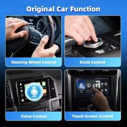 CAIDEN Wireless CarPlay & Android Auto Adapter USB Dongle – Wired to Wireless CarPlay Converter, Fast Connection with WiFi 6, Supports Wireless CarPlay & Android Auto, for Cars with Factory CarPlay image 3