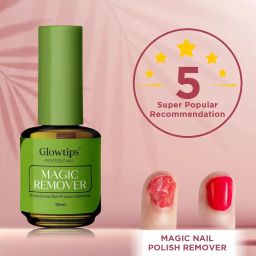 Professional Nail Care Kit, Magic Gel Polish Remover 15ml, Cuticle Oil and Tools, Quick 3-5 Minutes Removal image 1