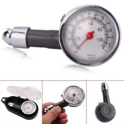 Car 100 PSI Analog Meter Tire Pressure Gauge Meter Vehicle Tester Tyre Air Gauges Table Tester for Tyre Pressure Gauge Manometer image 2