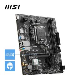 MSI PRO H610M-S WiFi DDR4 Motherboard, Micro-ATX - Supports Intel Core 14th, 13th and 12th Gen Processors, LGA 1700 - DDR4 Memory Boost 3200MHz/MAX, PCIe 4.0 x16 Slot, M.2 Gen3 Slot, BT 5.3 image 4
