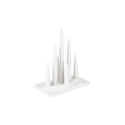 SPIKESTORE Bird Control Box of 50 Pieces Spikes with Double-Sided Tape (Color - White) image 1